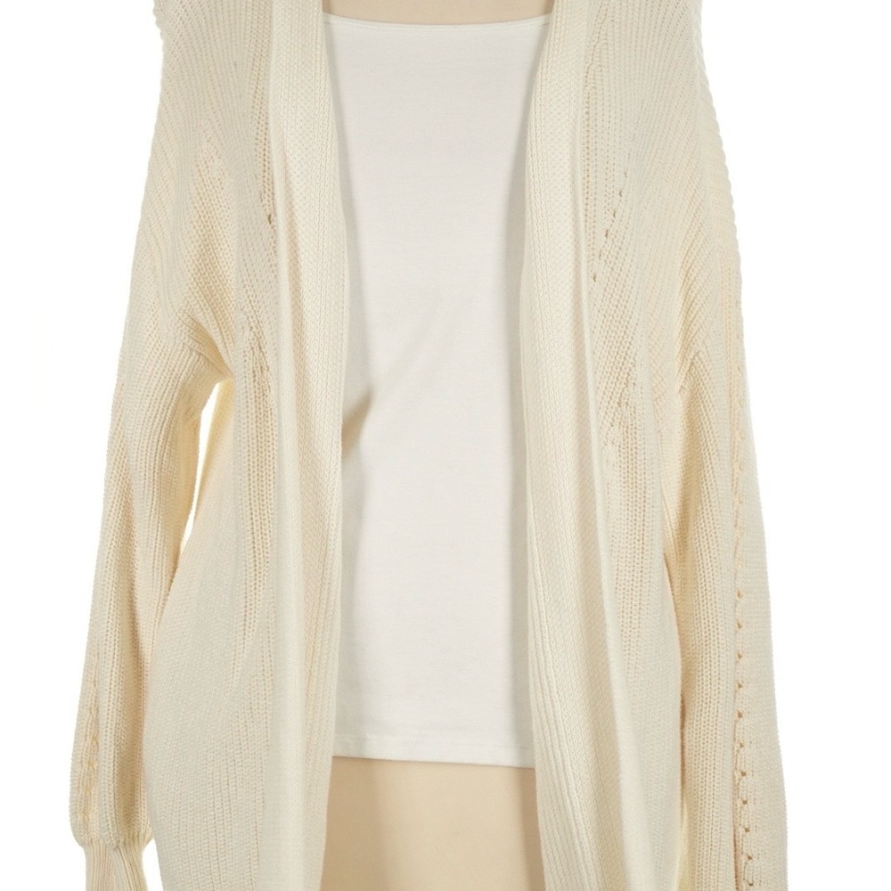 Elegant Cream Women's Sweater